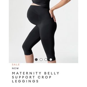 Navy Medium Blanqi Maternity Leggings